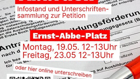 Großes Interesse an BAföG-Petition – Die Linke unterstützt mit Infoständen