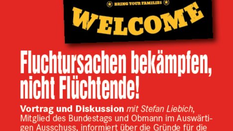 Fluchtursachen bekämpfen, nicht Flüchtende!